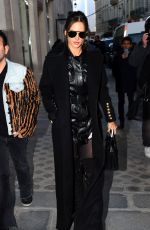 ALESSANDRA AMBROSIO Out and About in Paris 11/29/2016