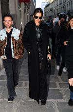 ALESSANDRA AMBROSIO Out and About in Paris 11/29/2016