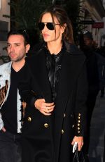 ALESSANDRA AMBROSIO Out and About in Paris 11/29/2016