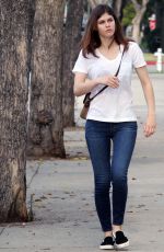 ALEXANDRA DADDARIO Out and About in Beverly Hills 11/15/2016