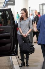 ALEXIS BLEDEL at Los Angeles International Airport 11/17/2016