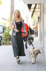 ALICE EVE Walking Her Dog Out in Beverly Hills 11/16/2016