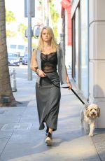 ALICE EVE Walking Her Dog Out in Beverly Hills 11/16/2016
