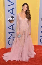 ALY RAISMAN at 50th Annual CMA Awards in Nashville 11/02/2016