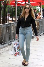 ALYCIA DEBNAM-CAREY Out Shopping in Los Angeles 11/07/2016