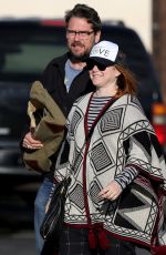 ALYSON HANNIGAN and Alexis Denisof Our in Venice Beach 11/27/2016