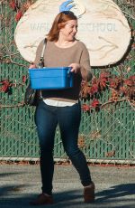 ALYSON HANNIGAN Out Shopping in Los Angeles 11/04/2016