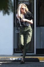 AMBER HEARD at a Cleaning Center in Los Angeles 11/07/2016