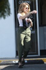 AMBER HEARD at a Cleaning Center in Los Angeles 11/07/2016