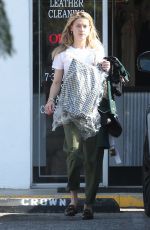 AMBER HEARD at a Cleaning Center in Los Angeles 11/07/2016