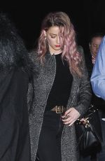 AMBER HEARD at a Halloween Party in Los Angeles 10/31/2016