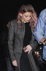 AMBER HEARD at a Halloween Party in Los Angeles 10/31/2016