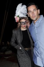 AMBER HEARD at a Halloween Party in Los Angeles 10/31/2016
