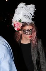 AMBER HEARD at a Halloween Party in Los Angeles 10/31/2016