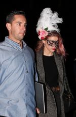 AMBER HEARD at a Halloween Party in Los Angeles 10/31/2016