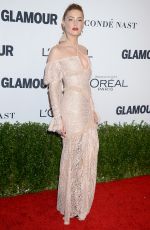 AMBER HEARD at Glamour Women of the Year 2016 in Los Angeles 11/14/2016