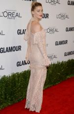 AMBER HEARD at Glamour Women of the Year 2016 in Los Angeles 11/14/2016