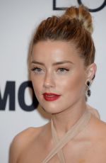 AMBER HEARD at Glamour Women of the Year 2016 in Los Angeles 11/14/2016