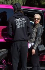 AMBER ROSE Out and About in Studio City 11/23/2016