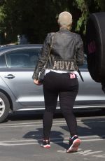 AMBER ROSE Out and About in Studio City 11/23/2016