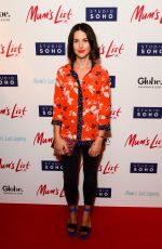 AMELIA WARNER at Mum’s List Premiere in London 11/23/2016