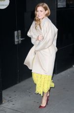 AMY ADAMS at Good Morning America in New York 11/10/2016