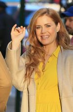 AMY ADAMS at Good Morning America in New York 11/10/2016