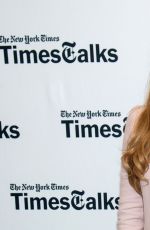 AMY ADAMS at Times Talks Appearance in New York 11/09/2016
