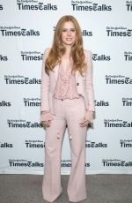 AMY ADAMS at Times Talks Appearance in New York 11/09/2016