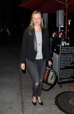 AMY SMART Out for Dinner at Craig;s in West Hollywood 11/08/2016