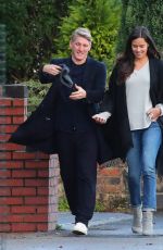 ANA IVANOVIC and Bastian Schweinsteiger Out for Lunch in Cheshire 11/04/2016