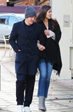 ANA IVANOVIC and Bastian Schweinsteiger Out for Lunch in Cheshire 11/04/2016