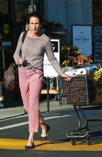 ANDIE MACDOWELL Out Shopping at Gelson