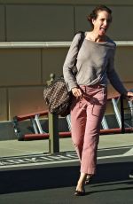 ANDIE MACDOWELL Out Shopping at Gelson