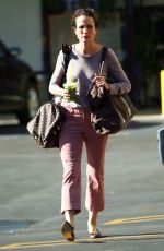 ANDIE MACDOWELL Out Shopping at Gelson