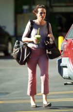 ANDIE MACDOWELL Out Shopping at Gelson