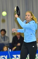 ANGELIQUE KERBER at Press Release from Tennis - Point and Batsman Jones in Hamburg 11/16/2016