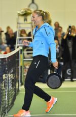 ANGELIQUE KERBER at Press Release from Tennis - Point and Batsman Jones in Hamburg 11/16/2016