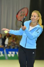 ANGELIQUE KERBER at Press Release from Tennis - Point and Batsman Jones in Hamburg 11/16/2016
