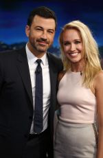 ANNA CAMP at Jimmy Limmel Live 11/21/2016