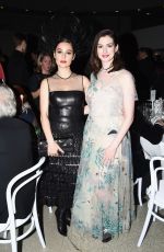ANNE HATHAWAY at Guggenheim International Gala Dinner in New York 11/17/2016