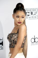 ARIANA GRANDE at 2016 American Music Awards at The Microsoft Theater in Los Angeles 11/20/2016