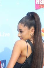 ARIANA GRANDE at Hairspray Live! Press Junket in Los Angeles 11/16/2016