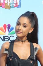 ARIANA GRANDE at Hairspray Live! Press Junket in Los Angeles 11/16/2016