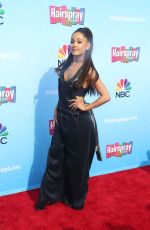 ARIANA GRANDE at Hairspray Live! Press Junket in Los Angeles 11/16/2016