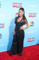 ARIANA GRANDE at Hairspray Live! Press Junket in Los Angeles 11/16/2016
