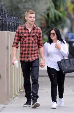 ARIEL WINTER and Levi Meaden Out in Los Angeles 11/26/2016