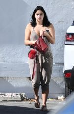 ARIEL WINTER in Jumpsuit Arrives at a Studio in Los Angeles 11/07/2016