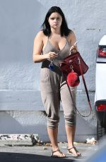 ARIEL WINTER in Jumpsuit Arrives at a Studio in Los Angeles 11/07/2016