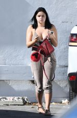 ARIEL WINTER in Jumpsuit Arrives at a Studio in Los Angeles 11/07/2016